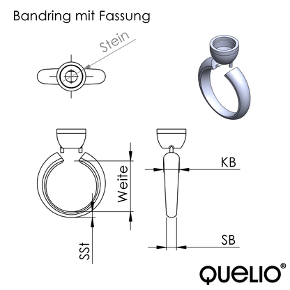 Bandring Fassung